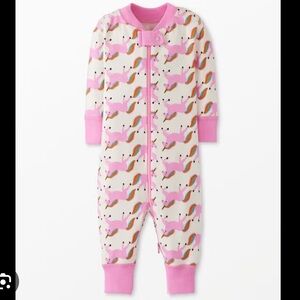 Hanna Andersson Pink Unicorn Footie